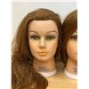 Image 3 : Twins - 2 Mannequin Head Displays 11"T