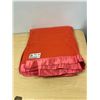 Image 1 : Pink Merino Wool Blanket (England) nice overall 90x70"