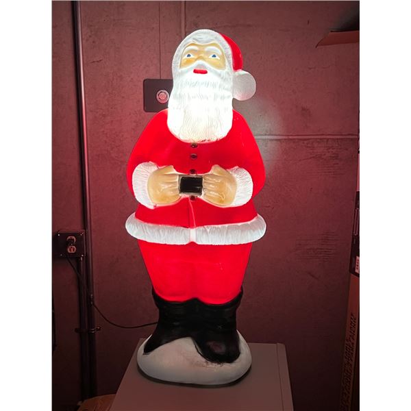 41" Light Up Santa Clause Blow Mold