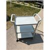 Image 3 : Heavy Duty Plastic Rolling Cart - Approx: 33 x 16 & 38"T