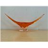 Image 2 : Signed Chalet Art Glass Centerpiece Approx: 17"W 7.5"T