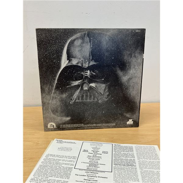 Star Wars Double LP with Inserts - vinyl shows some play wear, see all photos