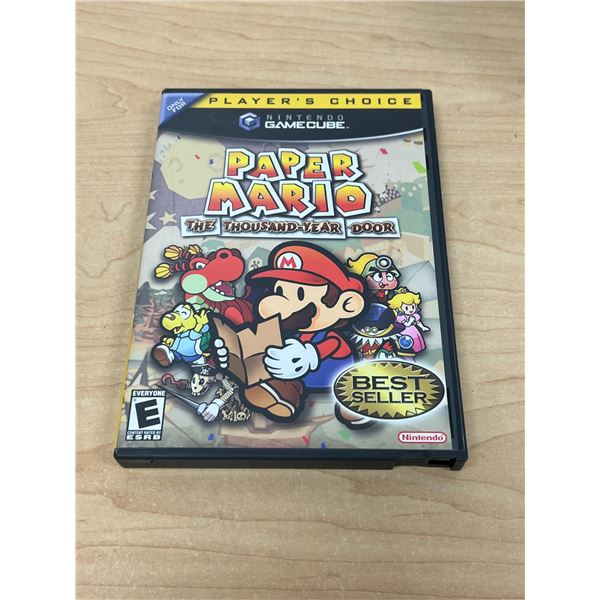 Nintendo Game Cube Paper Mario The Thousand-Year Door Gamecube - not tested, see photos