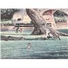 Image 4 : David Ristau "Assiniboine Park Footbridge" 60/350 Approx: 25.25x19.25"
