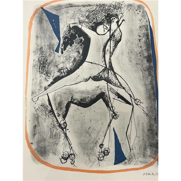 Marino Marini - see all photos for details - Frame Approx: 23.5x19.25"