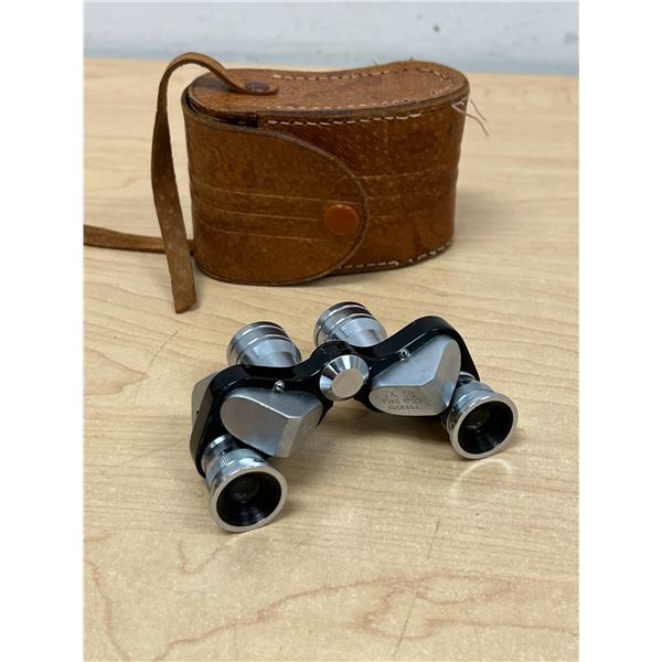 Carl Schweitzer 7x18 Field Binoculars with case - see all photos