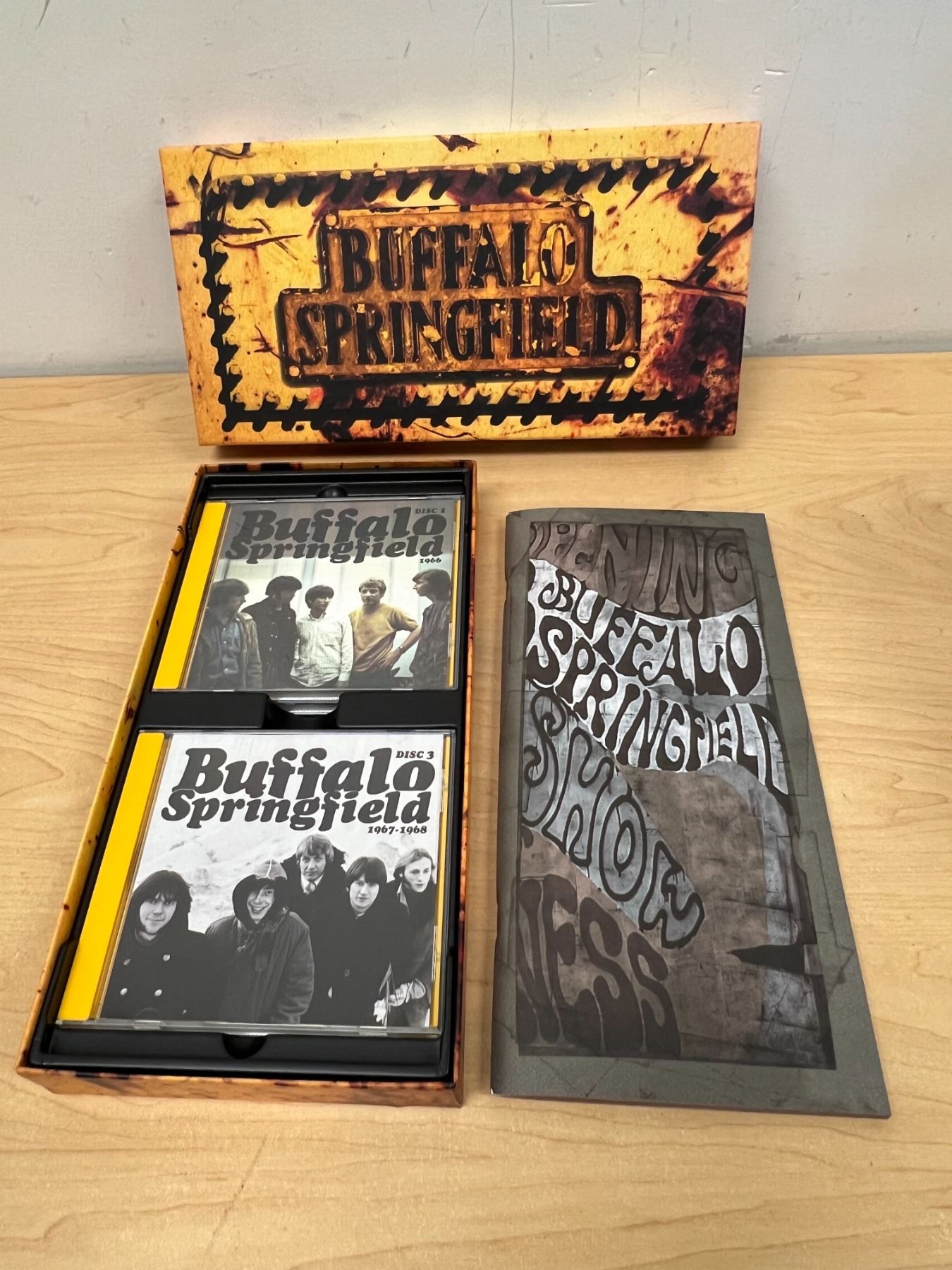 Buffalo Springfield Box Set Buffalo Springfield 4 CD box set - see all photos