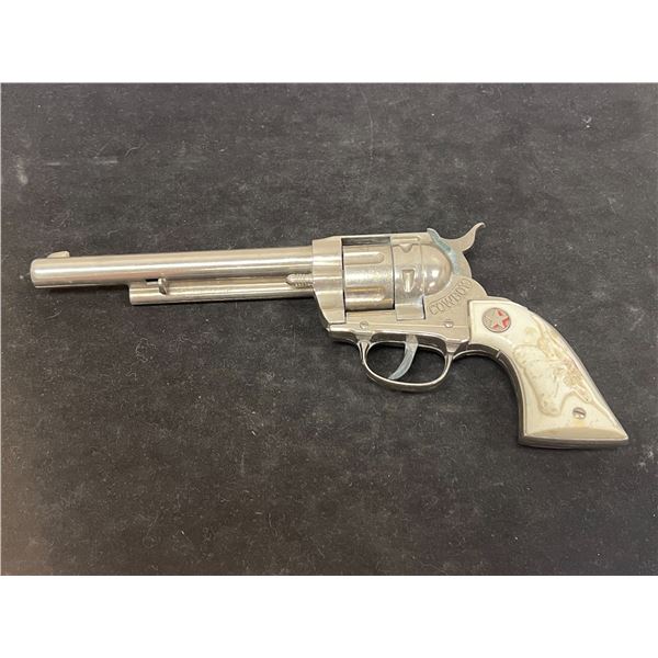 Vintage Hubley 12" Cowboy Cap Gun - mechanism may need some work - see all photos