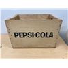 Image 1 : Pepsi-Cola Pepsi Wooden Crate - Approx: 19x12 & 12.5"T