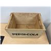 Image 2 : Pepsi-Cola Pepsi Wooden Crate - Approx: 19x12 & 12.5"T