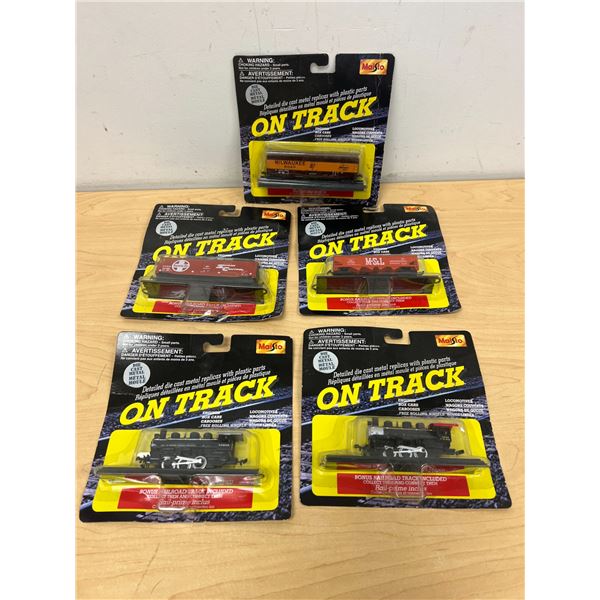 Maisto Diecast Metal On Track Train Cars & Engines - see all photos
