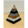 Image 2 : Unusual Stone Pyramid 7"T 4.75"W