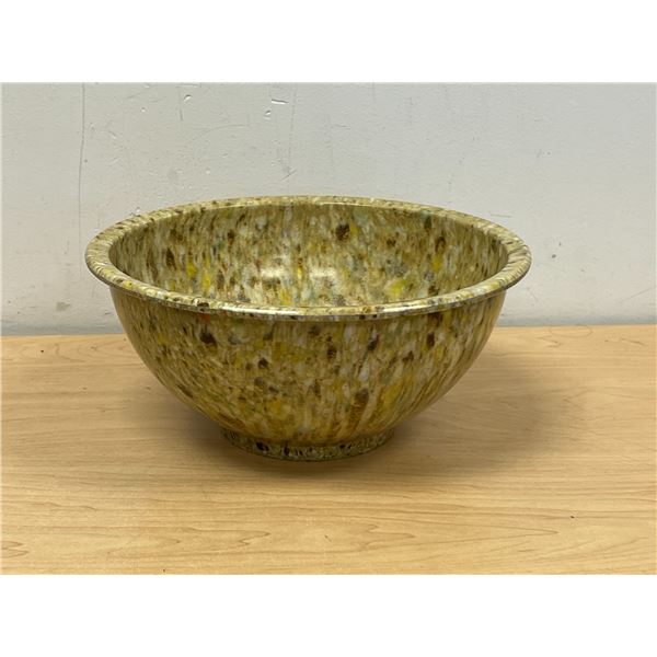 Texas Ware Confetti Splatter Melmac Mixing Bowl 9.75"