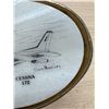 Image 4 : Doug Morrissey Etched Marble / Brass Cessna 172 & F4U Corsair Belt Buckles
