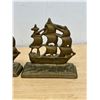 Image 2 : Cast Metal Ship Book Ends