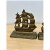 Image 3 : Cast Metal Ship Book Ends