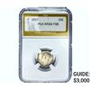 Image 1 : 1917 Mercury Silver Dime PGA MS66 FSB