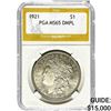 Image 1 : 1921 Morgan Silver Dollar PGA MS65 DMPL