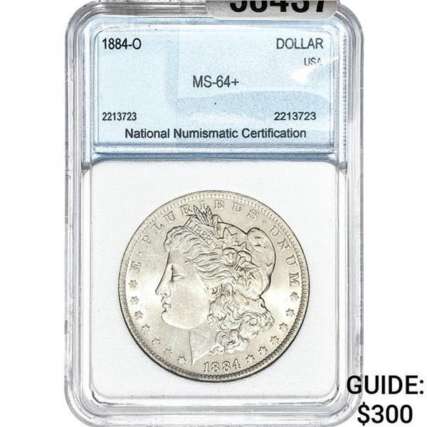 1884-O Morgan Silver Dollar NNC MS64+