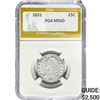 Image 1 : 1831 Capped Bust Quarter PGA MS60