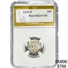 Image 1 : 1929-D Mercury Silver Dime PGA MS64 FSB
