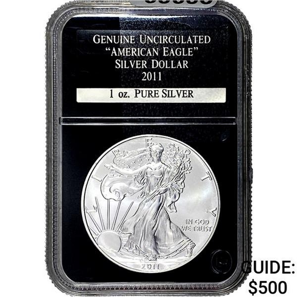 2011 Silver Eagle PCS  Genuine Uncirculated