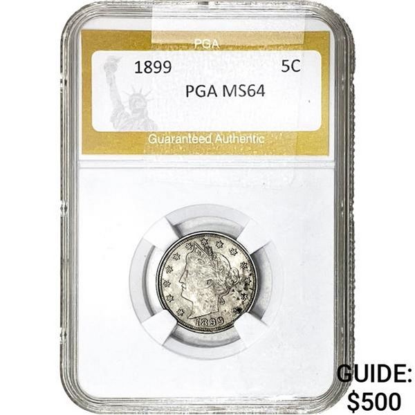 1899 Liberty Victory Nickel PGA MS64