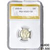 Image 1 : 1935-D Mercury Silver Dime PGA MS65 FSB