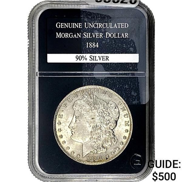 1884-O Morgan Silver Dollar PCS  Genuine Uncirculated