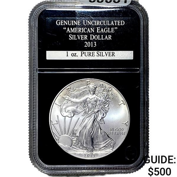 2013 Silver Eagle PCS  Genuine Uncirculated