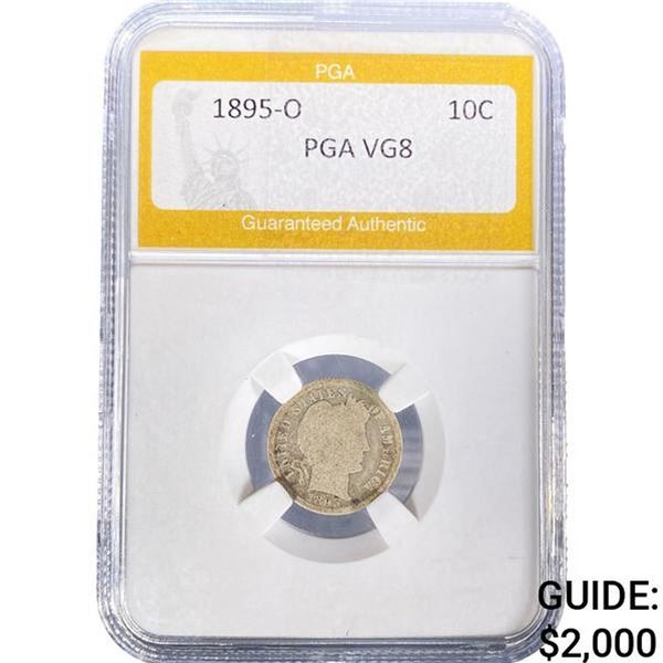 1895-O Barber Dime PGA VG8
