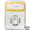 Image 1 : 1924 Standing Liberty Quarter PGA MS64