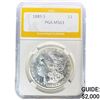 1889-S Morgan Silver Dollar PGA MS63