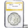 Image 1 : 1880-CC Morgan Silver Dollar PGA MS64