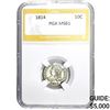 Image 1 : 1814 Capped Bust Dime PGA MS61