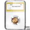 Image 1 : 1904 Indian Head Cent PGA MS65 Red