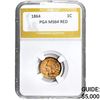 Image 1 : 1864 Indian Head Cent PGA MS64 Red