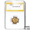 Image 1 : 1909-S Wheat Cent PGA MS64 RB