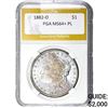 Image 1 : 1882-O Morgan Silver Dollar PGA MS64+ PL