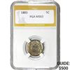 1883 Shield Nickel PGA MS63
