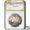 1893-CC Morgan Silver Dollar PGA VF30
