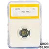 Image 1 : 1870 Seated Liberty Half Dime PGA PR62