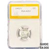 Image 1 : 1942/1 Mercury Silver Dime PGA AU53
