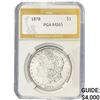Image 1 : 1878 Morgan Silver Dollar PGA MS65