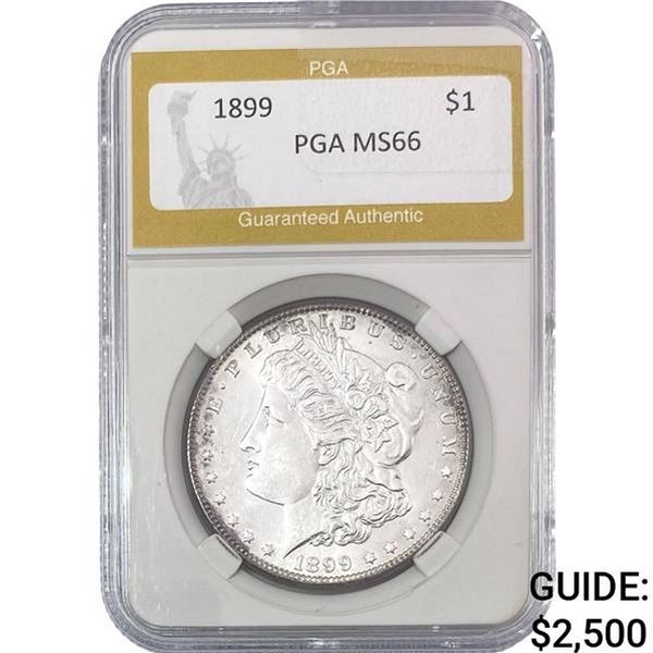 1899 Morgan Silver Dollar PGA MS66