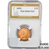 Image 1 : 1828 Liberty Cap Half Cent PGA MS66 RED