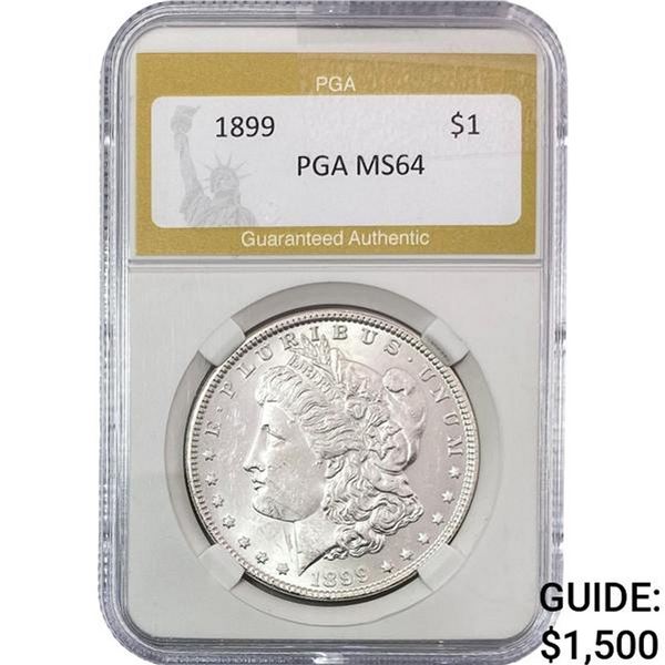 1899 Morgan Silver Dollar PGA MS64