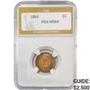 Image 1 : 1863 Indian Head Cent PGA MS64