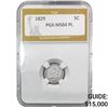 Image 1 : 1829 Capped Bust Half Dime PGA MS64 PL