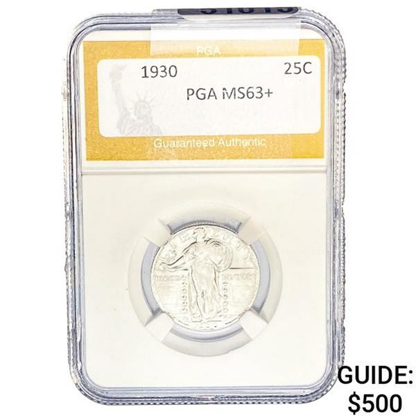 1930 Standing Liberty Quarter PGA MS63+